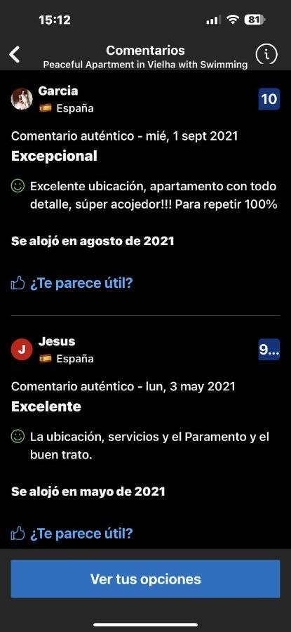 Precioso Atico Duplex En Vielha Para 6 Pax Экстерьер фото